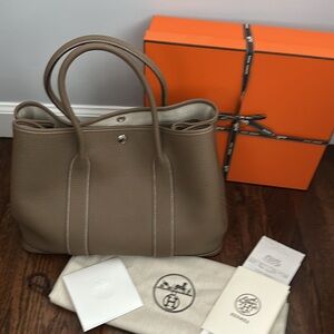 Hermes Sac Garden Party 36 Veu Negonda 18